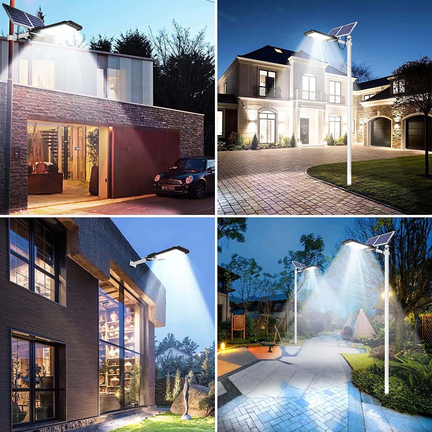 solar panel street light application
