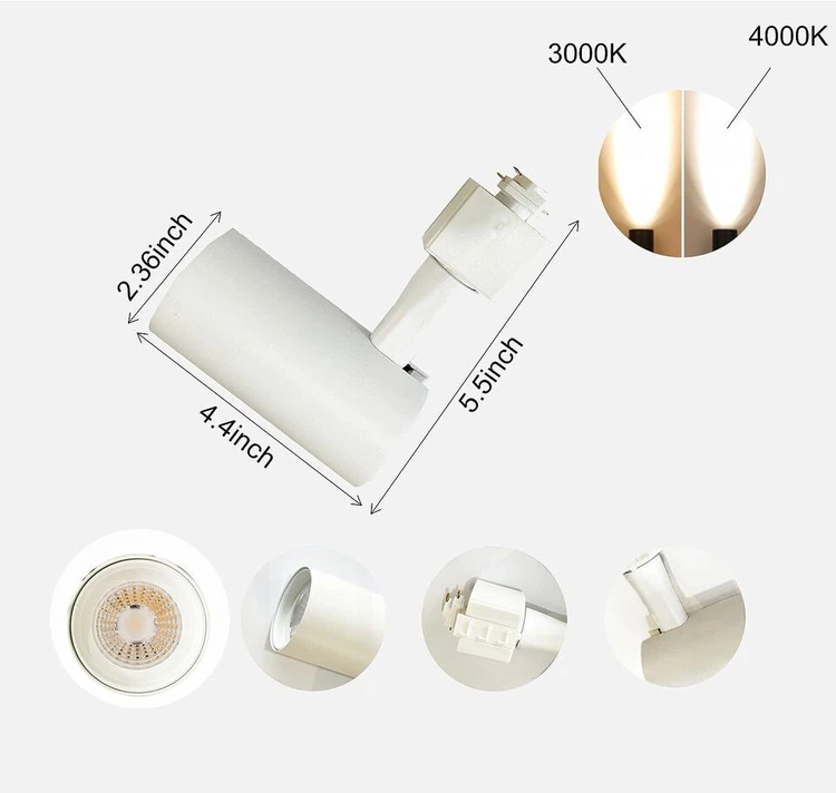 24W Commercial Spot LED Track Light 24W Commercial Spot LED Track Light