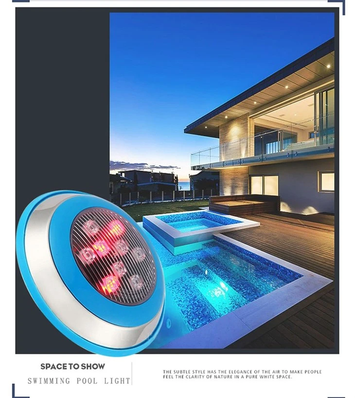 RGB wall mounted swimming lighting