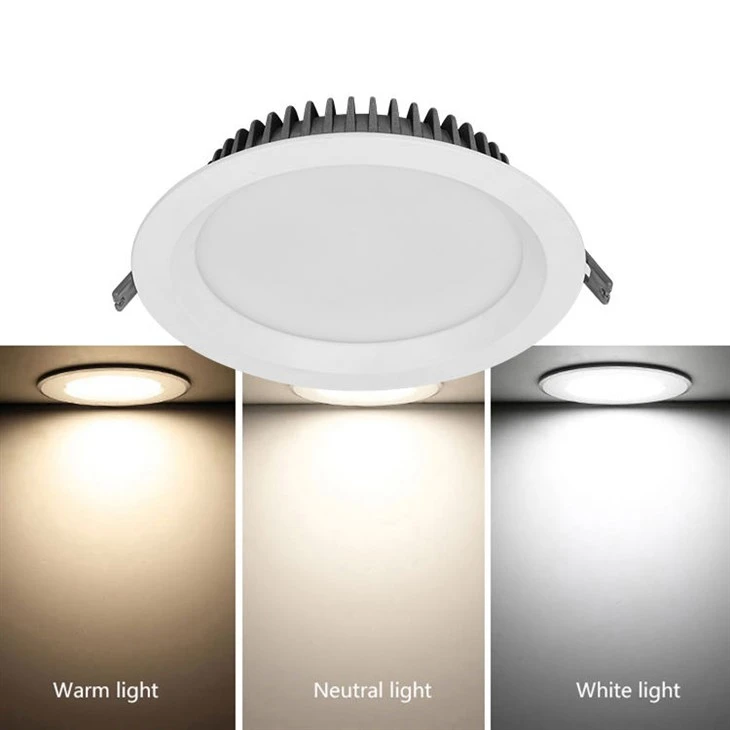 Colour Temperature Switchable LED Downlights