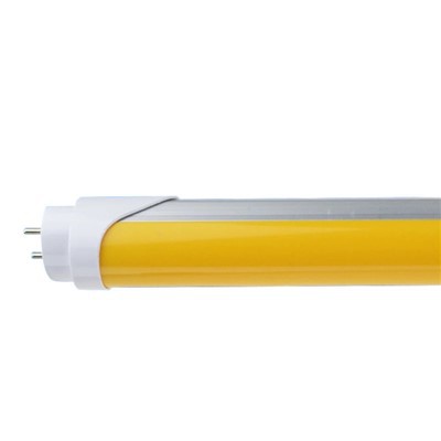 Penutup Kuning T8 Led Tube 2000K 3000k Filter Di Bawah Panjang Gelombang 500nm