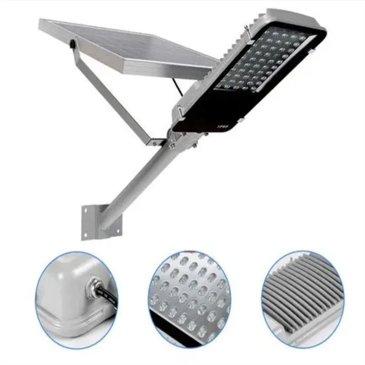 solar panel street light