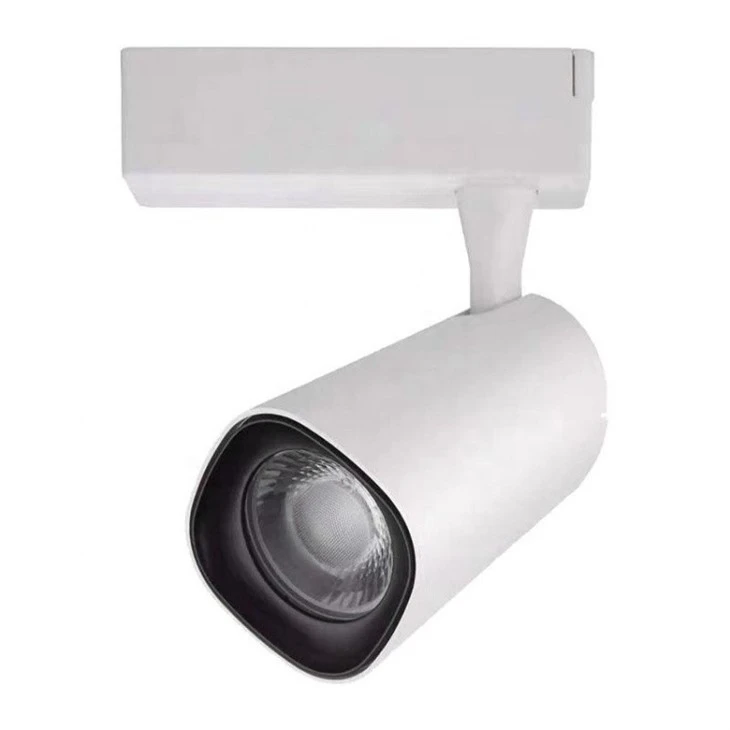 Black White Dimmable LED Track Lights factory