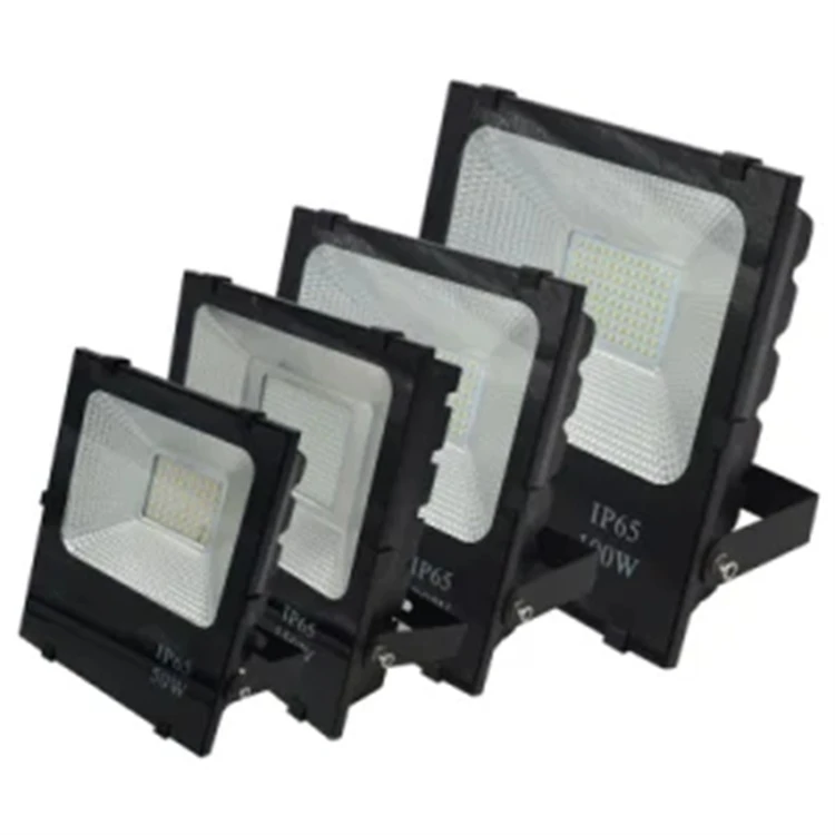 Black Square Mini Floodlight 1
