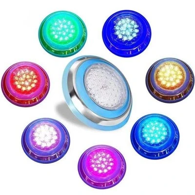 Lampu Kolam Renang Led RGB Tahan Air Kecerahan Tinggi