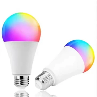 Lampu Kontrol Cerdas Bohlam LED Multi Warna RGBCW
