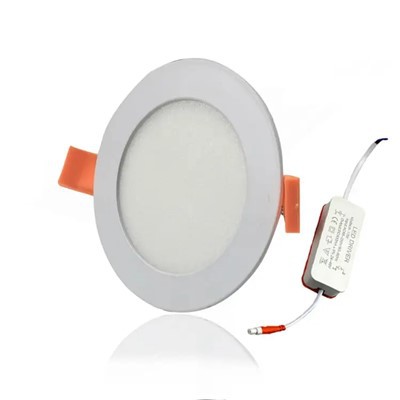 Lampu LED Panel Datar Bulat